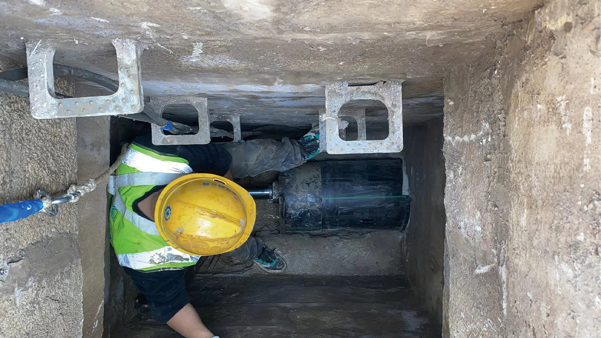 宾川HDPE短管内衬法